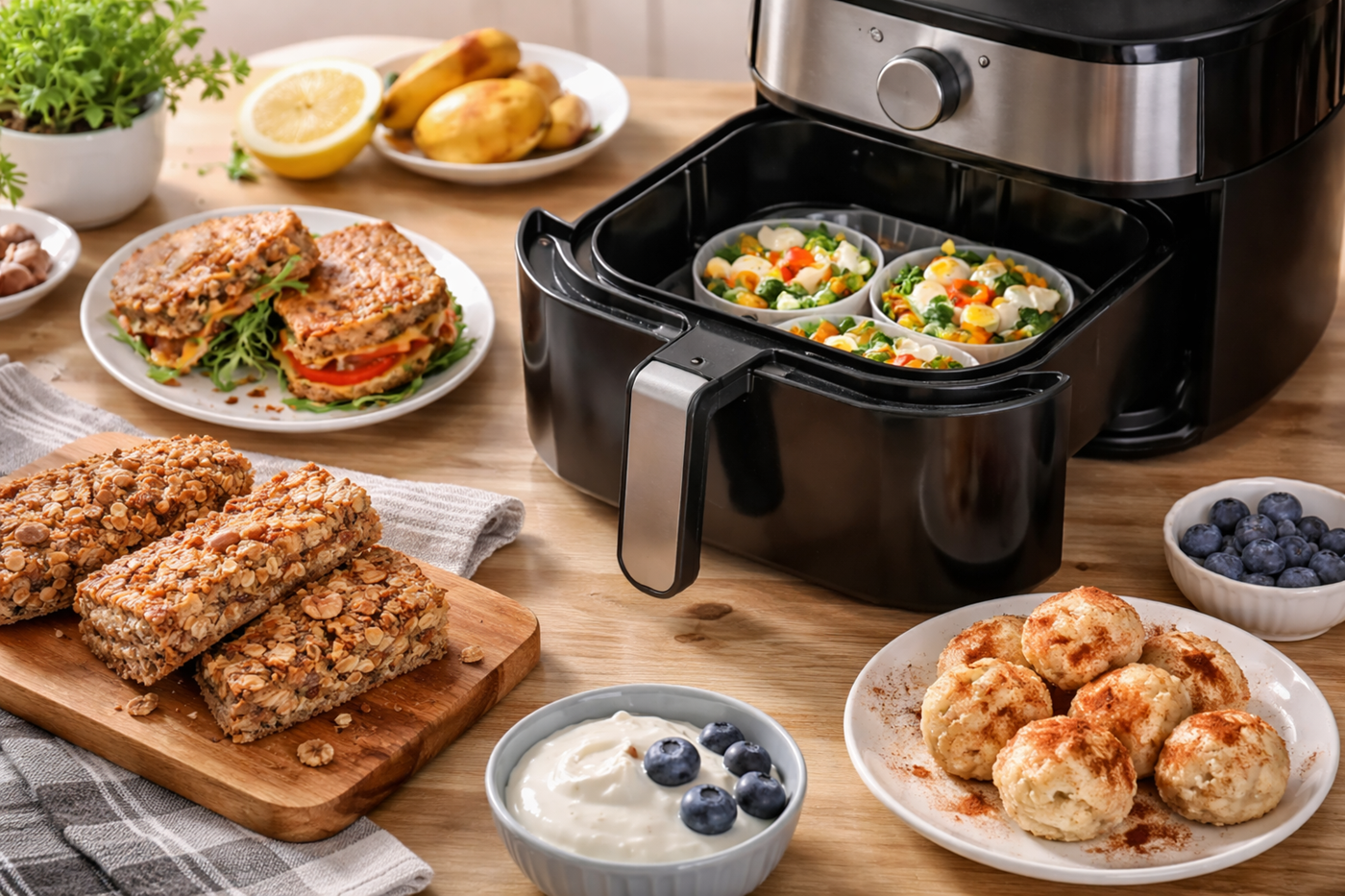 Air fryer reggeli ötletek – hogyan indítsuk a napot egyszerűen?